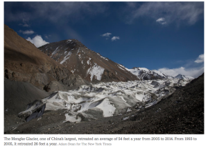 Mengke_Glacier_Retreating